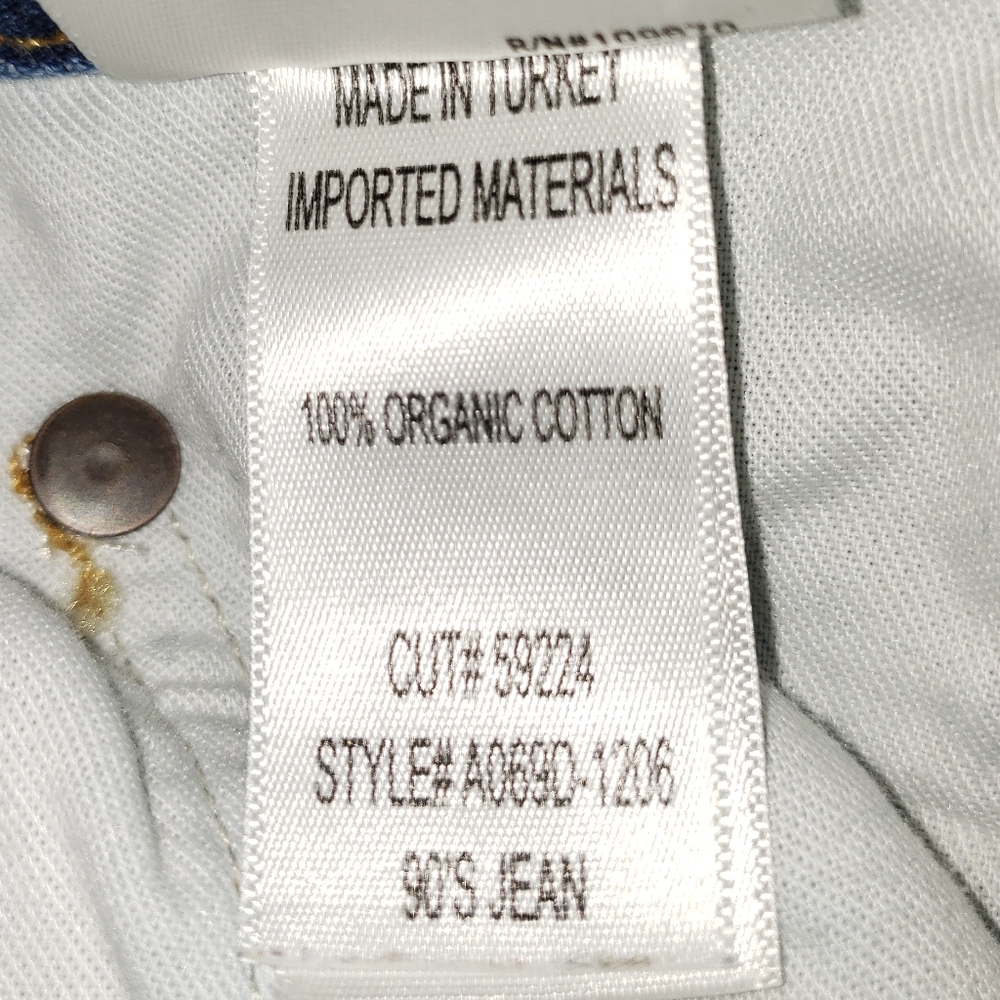 Agolde 90s Mid Rise Loose Fit Jeans In Isolate - Picture 10 of 15